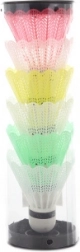 Badmintonshuttles – set van 6 stuks