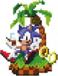 Jixelz Remix Sonic plastic pixelpuzzel – Chillin' SONIC
