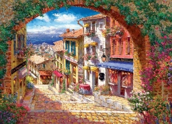 Puzzle COBBLE HILL Arched Passage to Cagne 500 pieces