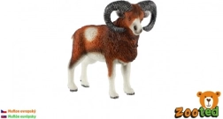European Mouflon Plastic Figurine 8 cm