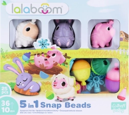 Lalaboom Construction Set Connecting Beads Farm Animals