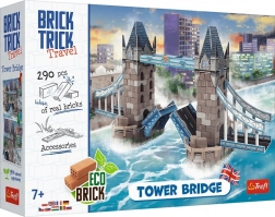 Bouwset van bakstenen Tower Bridge – TREFL Brick Trick Travel (290 stukjes)