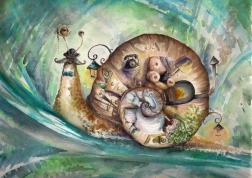 Puzzle escargot 1000 pièces