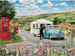 Puzzle Camp Road 1000 pieces GIBSONS