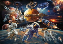 ANATOLIAN Puzzle Space Traffic Jam XL 700 pieces