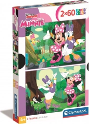 CLEMENTONI Puzzel Minnie 2x60 stukjes