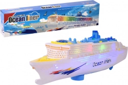 passenger excursion boat with lights and sounds
