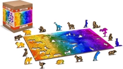 Puzzle en bois Paradis des Oiseaux 2 en 1