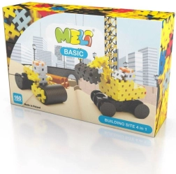 Meli Construction Set Construction Site 4-in-1 – 160 Pieces