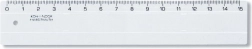 Liniaal 15 cm transparant KOH-I-NOOR