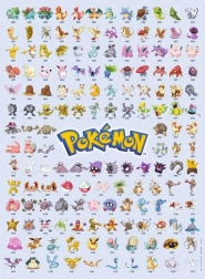Puzzle of the First 151 Pokémon, 500 Pieces
