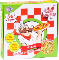 Ronde puzzel Pizza 36 stukjes