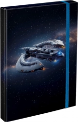 Mappen voor schoolschriften A4 - Ruimteschip
