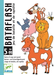 Kaartspel Bataflash van Djeco
