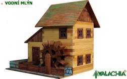 Wooden glue-together kit Walachia – Water Mill 1:32