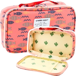 Schulorganizer Buchstaben rosa 21,5 cm