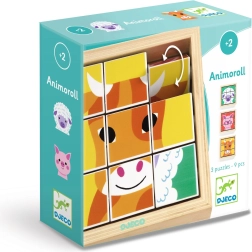 Rotating Farm Puzzle Djeco