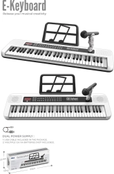 Elektronische Orgel mit 61 Tasten