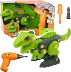 Green DIY Dinosaur with Drill