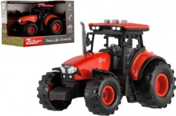 Kunststof tractor ZETOR met vliegwiel, licht en geluid 14 cm