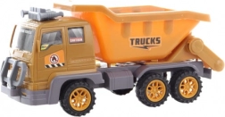 Kunststof kiepwagen met vliegwiel