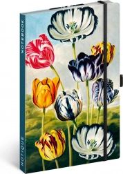 Notitieboek Tulpen van Kateřina Winterová, gelinieerd, 13 x 21 cm