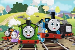 Puzzle 60 pièces – THOMAS ET SES AMIS : Thomas en excursion Trefl