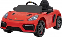 Elektrische kinderauto Porsche 718 Spyder RS – Rood