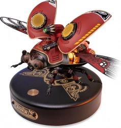 RoboTime mechanische bouwset verkenningskever met LED-verlichting