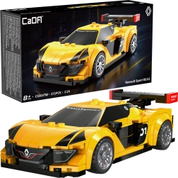 Bouwset CaDA raceauto RENAULT SPORT RS.01 1:24