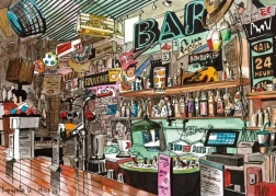 Puzzle magnolia bar 1000 pièces