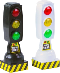 Kinderenverkeerslicht met licht en geluid, 13 cm