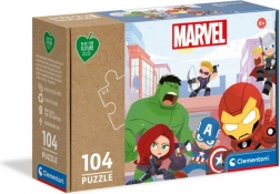 Puzzle CLEMENTONI Play for Future Marvel Avengers 104 pieces