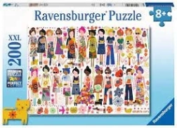Ravensburger Flowers and Friends Puzzle, 200 Pieces