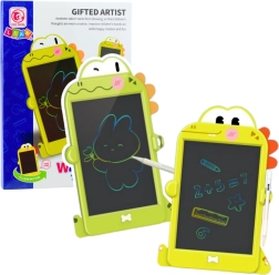 LCD-teken- en schrijfbord met dinosaurussen groen