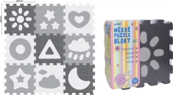 Zachte blokken met weermotief