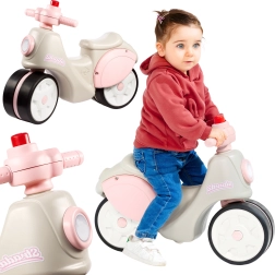 FALK Strada Retro loopfiets voor meisjes met stille wielen vanaf 1 jaar