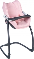 3-in-1 car seat, rocker, and high chair for dolls MAXI-COSI light pink