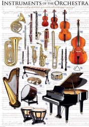EUROGRAPHICS Orchestra Instruments Puzzle 1000 pieces