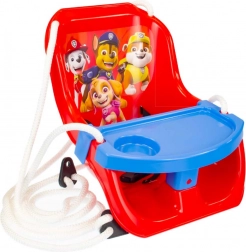 Schommel voor de kleintjes met tafeltje Paw Patrol