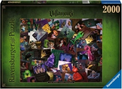 2D puzzle 2000 pieces Villainous. All Villains