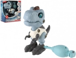 Screw-together dinosaur with light and sound, 12 cm