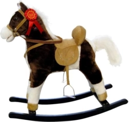 Rocking Horse with Melody Milly Mally Mustang dark brown