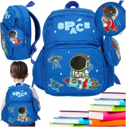 Kinder rugzak astronaut voor kleuters 30x14x23 cm
