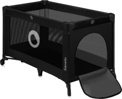 Travel cot Lionelo Stefi – Black Carbon