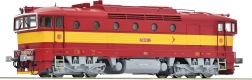 Roco diesellocomotief 754 Brejlovec ČSD/ČD H0