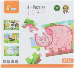 Puzzle en bois - ferme