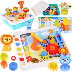 Interactief Montessori-leerpaneel – emoties, cijfers en vormen