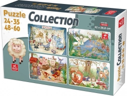 Puzzle Animal Friends 4-in-1
