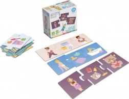 Véééliké puzzeltrio Mijn dag educatieve legpuzzel
